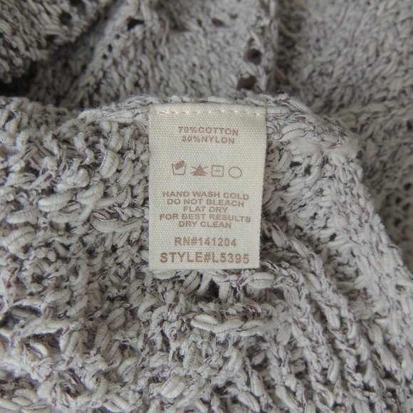 NWOT Crochet tank tunic with side slits - Picture 8 of 9